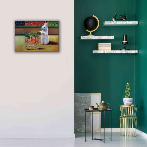 Image of 'Quarantine Shopping' by Lucia Heffernan, Canvas Wall Art,26x18