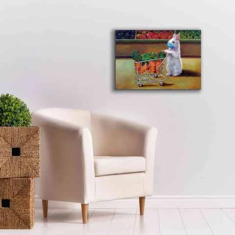 Image of 'Quarantine Shopping' by Lucia Heffernan, Canvas Wall Art,26x18