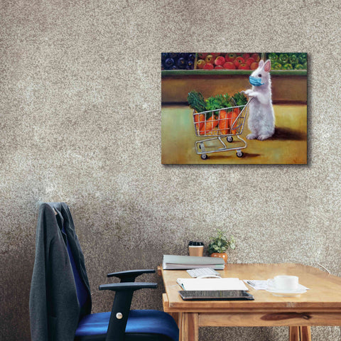 Image of 'Quarantine Shopping' by Lucia Heffernan, Canvas Wall Art,34x26