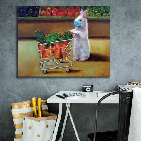 Image of 'Quarantine Shopping' by Lucia Heffernan, Canvas Wall Art,34x26