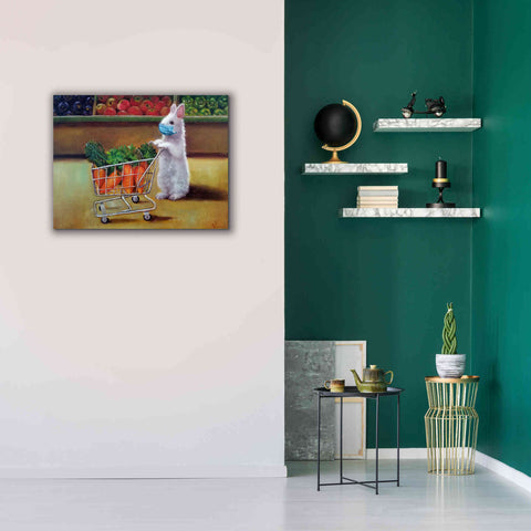 Image of 'Quarantine Shopping' by Lucia Heffernan, Canvas Wall Art,34x26