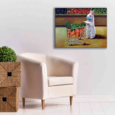 Image of 'Quarantine Shopping' by Lucia Heffernan, Canvas Wall Art,34x26