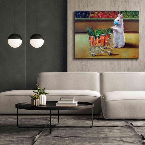 Image of 'Quarantine Shopping' by Lucia Heffernan, Canvas Wall Art,54x40