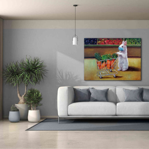 Image of 'Quarantine Shopping' by Lucia Heffernan, Canvas Wall Art,54x40