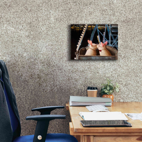 Image of 'First Kiss' by Lucia Heffernan, Canvas Wall Art,16x12