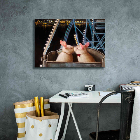 Image of 'First Kiss' by Lucia Heffernan, Canvas Wall Art,26x18