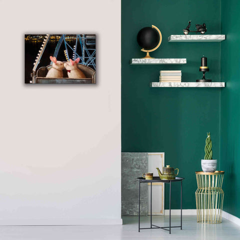 Image of 'First Kiss' by Lucia Heffernan, Canvas Wall Art,26x18