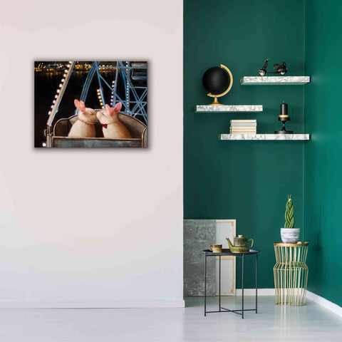 Image of 'First Kiss' by Lucia Heffernan, Canvas Wall Art,34x26
