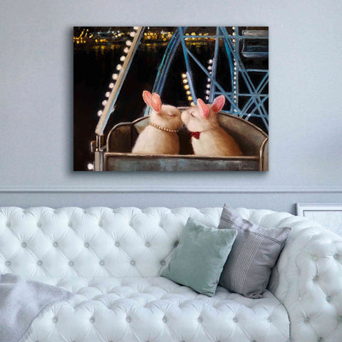 Image of 'First Kiss' by Lucia Heffernan, Canvas Wall Art,54x40