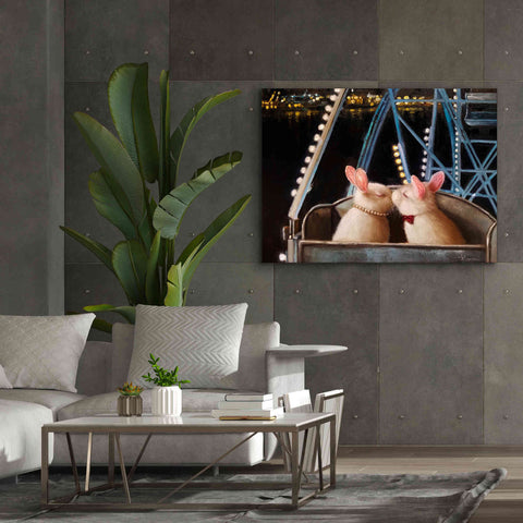 Image of 'First Kiss' by Lucia Heffernan, Canvas Wall Art,54x40