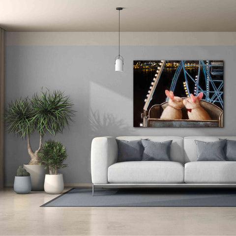 Image of 'First Kiss' by Lucia Heffernan, Canvas Wall Art,54x40