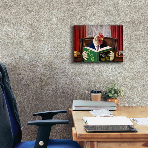 Image of 'Bird Brain' by Lucia Heffernan, Canvas Wall Art,16x12