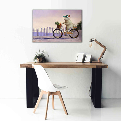 Image of 'Beach Bunny' by Lucia Heffernan, Canvas Wall Art,40x26