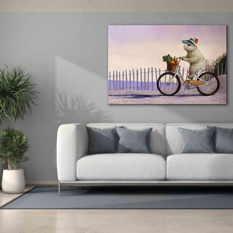 Image of 'Beach Bunny' by Lucia Heffernan, Canvas Wall Art,60x40