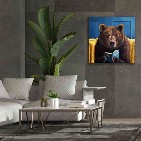 Image of 'Bear Trap' by Lucia Heffernan, Canvas Wall Art,37x37