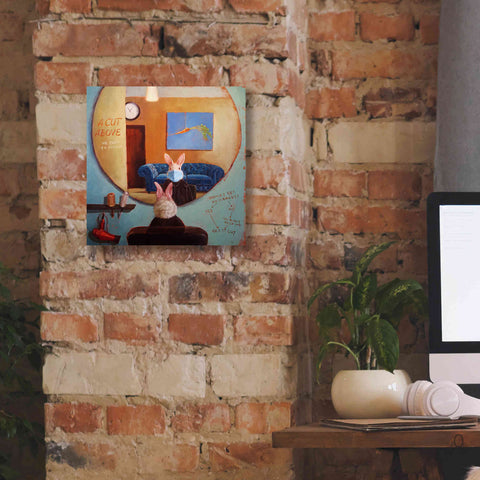 Image of 'Pandemic Haircut' by Lucia Heffernan, Canvas Wall Art,12x12