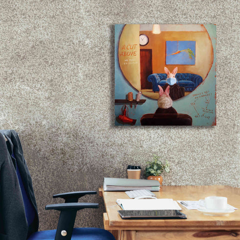 Image of 'Pandemic Haircut' by Lucia Heffernan, Canvas Wall Art,26x26