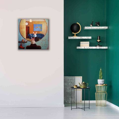 Image of 'Pandemic Haircut' by Lucia Heffernan, Canvas Wall Art,26x26