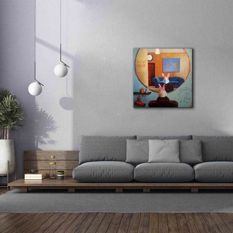 Image of 'Pandemic Haircut' by Lucia Heffernan, Canvas Wall Art,37x37