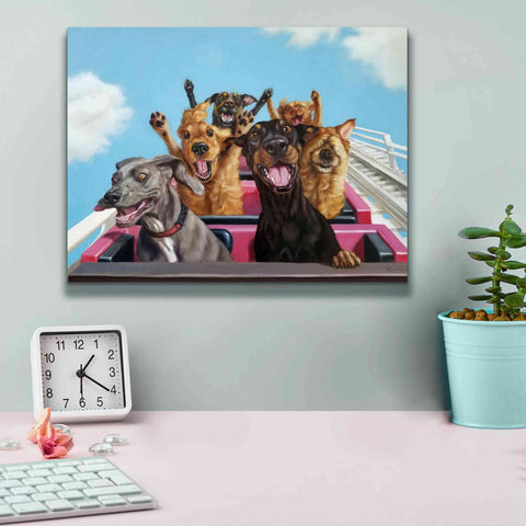 Image of 'Thrill Seekers' by Lucia Heffernan, Canvas Wall Art,16x12