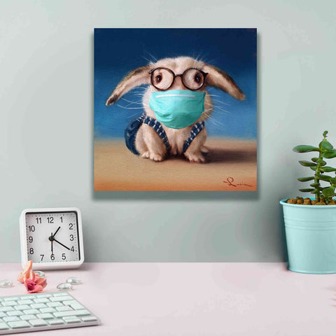 Image of 'Back To School - Mask' by Lucia Heffernan, Canvas Wall Art,12x12