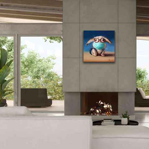 Image of 'Back To School - Mask' by Lucia Heffernan, Canvas Wall Art,26x26