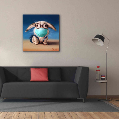 Image of 'Back To School - Mask' by Lucia Heffernan, Canvas Wall Art,37x37