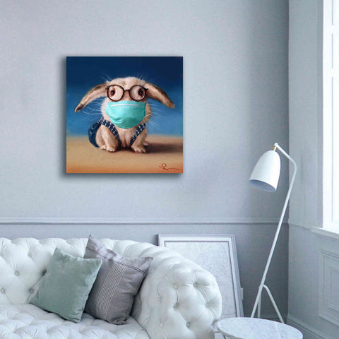 Image of 'Back To School - Mask' by Lucia Heffernan, Canvas Wall Art,37x37