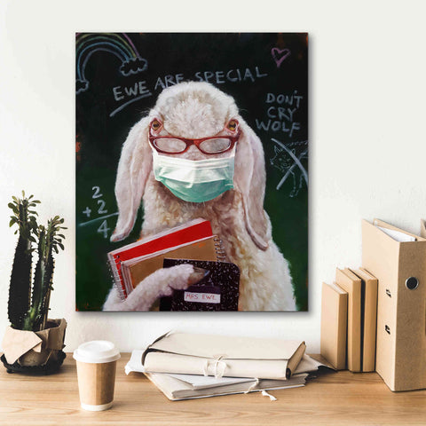 Image of 'Back To School - Teacher' by Lucia Heffernan, Canvas Wall Art,20x24