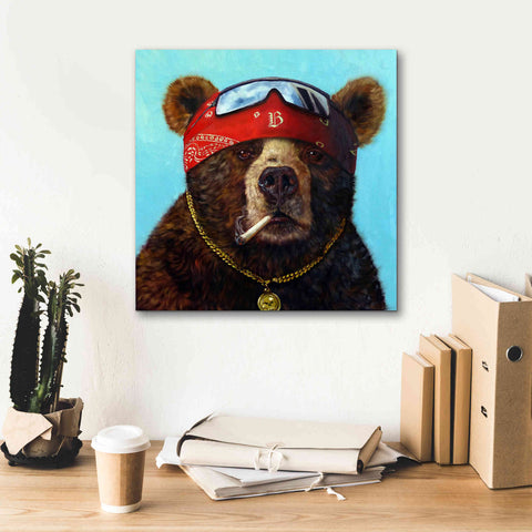 Image of 'Half Baked' by Lucia Heffernan, Canvas Wall Art,18x18