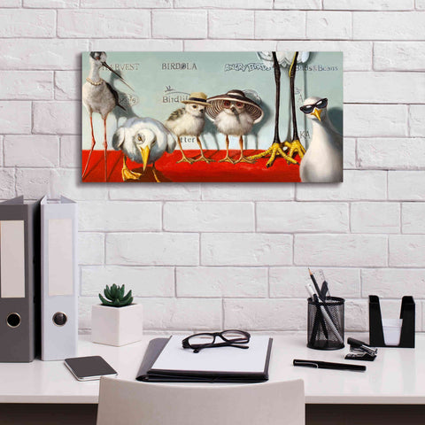 Image of 'Hampton Chicks' by Lucia Heffernan, Canvas Wall Art,24x12