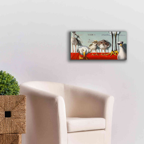 Image of 'Hampton Chicks' by Lucia Heffernan, Canvas Wall Art,24x12