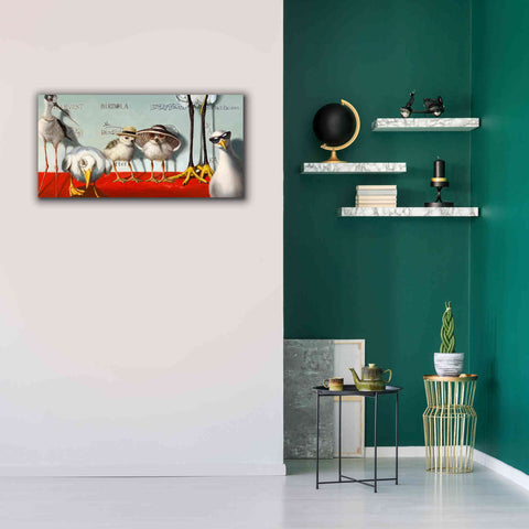 Image of 'Hampton Chicks' by Lucia Heffernan, Canvas Wall Art,40x20