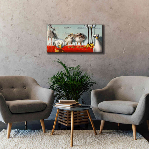 Image of 'Hampton Chicks' by Lucia Heffernan, Canvas Wall Art,40x20