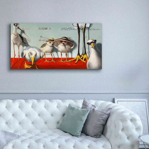 Image of 'Hampton Chicks' by Lucia Heffernan, Canvas Wall Art,60x30