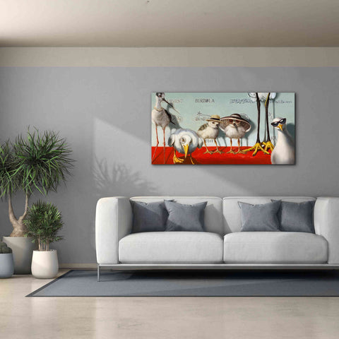 Image of 'Hampton Chicks' by Lucia Heffernan, Canvas Wall Art,60x30