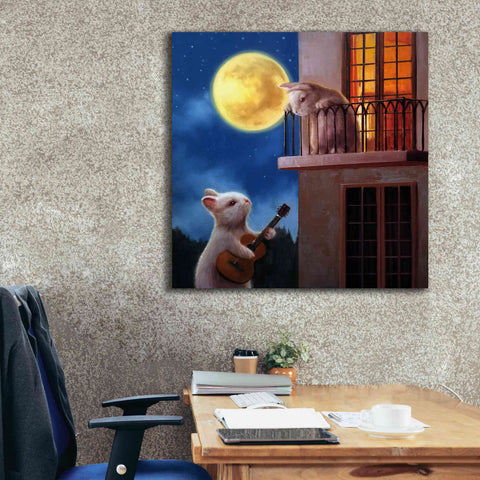 Image of 'Moonlight Serenade' by Lucia Heffernan, Canvas Wall Art,37x37