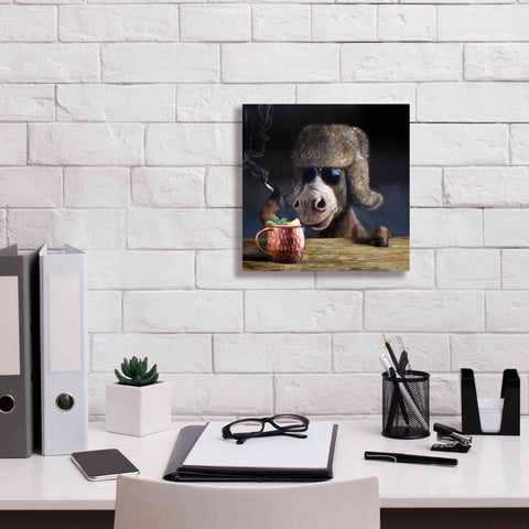 Image of 'Moscow Mule' by Lucia Heffernan, Canvas Wall Art,12x12