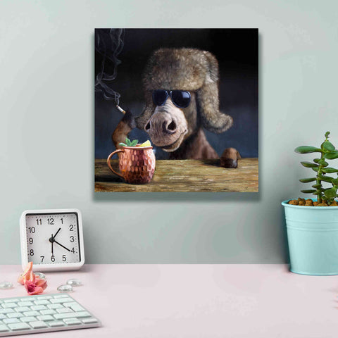 Image of 'Moscow Mule' by Lucia Heffernan, Canvas Wall Art,12x12
