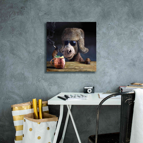 Image of 'Moscow Mule' by Lucia Heffernan, Canvas Wall Art,18x18