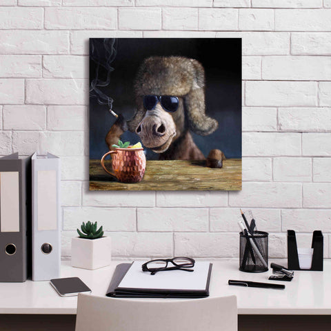 Image of 'Moscow Mule' by Lucia Heffernan, Canvas Wall Art,18x18