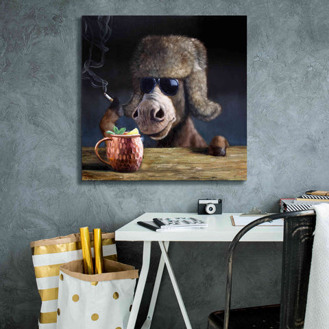 Image of 'Moscow Mule' by Lucia Heffernan, Canvas Wall Art,26x26