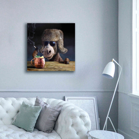 Image of 'Moscow Mule' by Lucia Heffernan, Canvas Wall Art,37x37