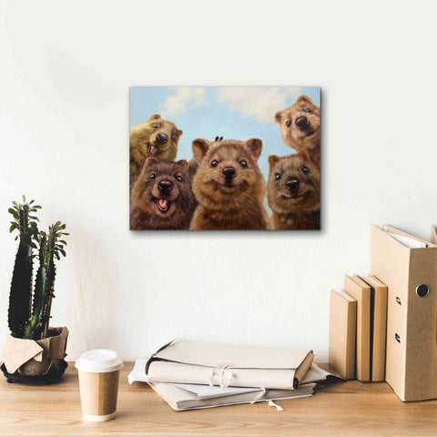 Image of 'Selfie Down Under No. 2' by Lucia Heffernan, Canvas Wall Art,16x12
