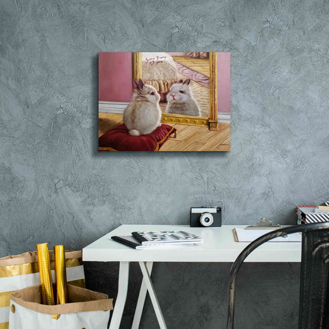 Image of 'You’re Loved' by Lucia Heffernan, Canvas Wall Art,16x12