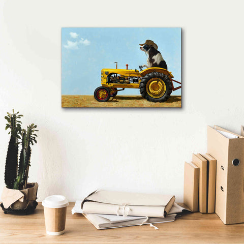 Image of 'Uncommon Cowboy' by Lucia Heffernan, Canvas Wall Art,18x12