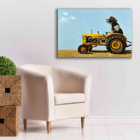 Image of 'Uncommon Cowboy' by Lucia Heffernan, Canvas Wall Art,40x26