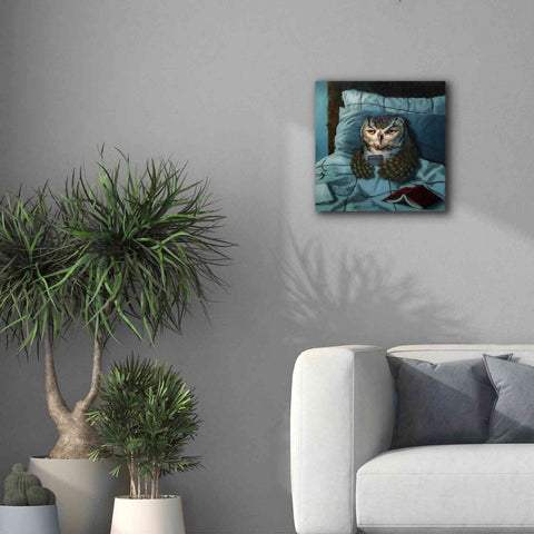 Image of 'Night Owl' by Lucia Heffernan, Canvas Wall Art,18x18