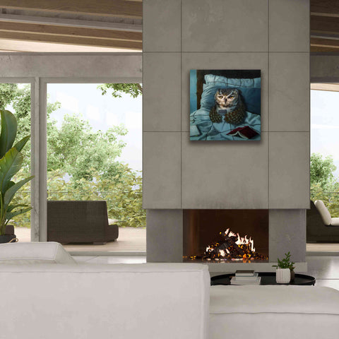 Image of 'Night Owl' by Lucia Heffernan, Canvas Wall Art,26x26
