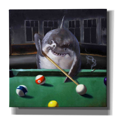 Image of 'Pool Shark' by Lucia Heffernan, Canvas Wall Art
